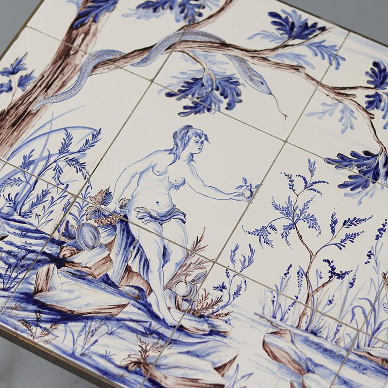 Vintage Coffee Table with Inlaid Top, 1960s en vente 2