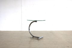 vintage coffee tables  side tables  70s  glass