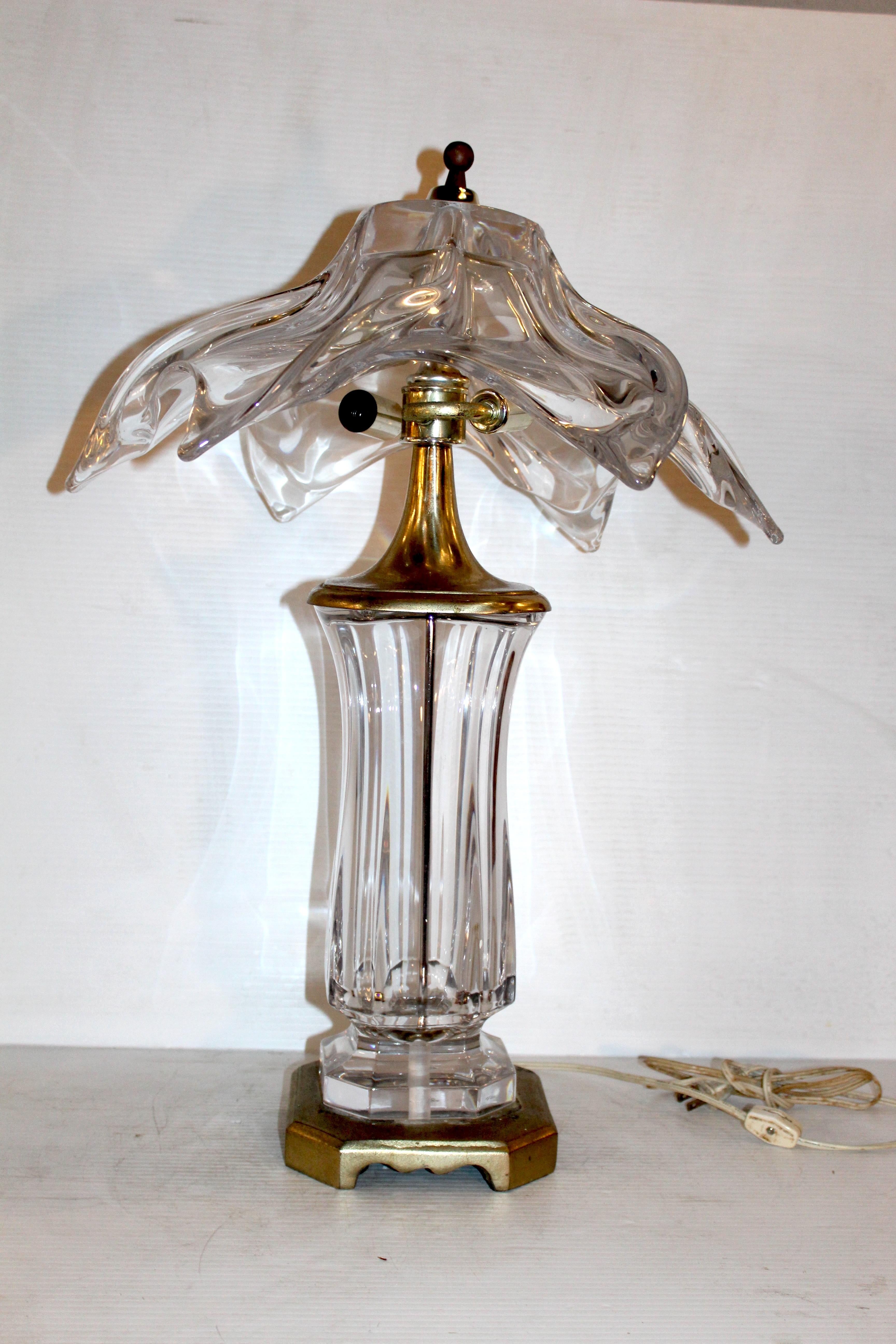 Mid-Century moderno Lampada da tavolo Art Verrier di Cofrac d'epoca in vendita