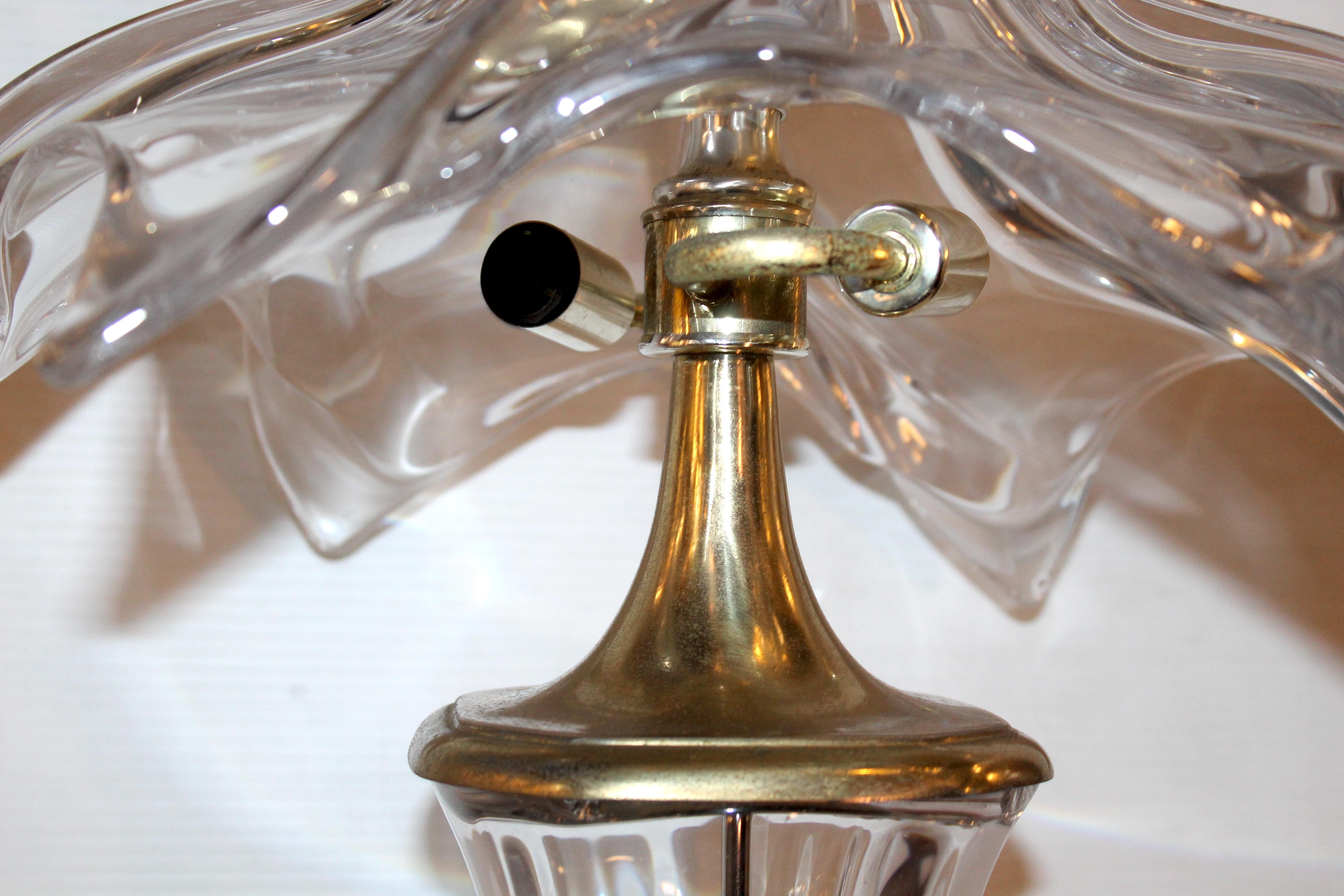 Lampada da tavolo Art Verrier di Cofrac d'epoca in vendita 2