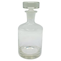 Vintage Cognac Decanter, English, Glass, Spirit Vessel, Mid Century, Circa 1950