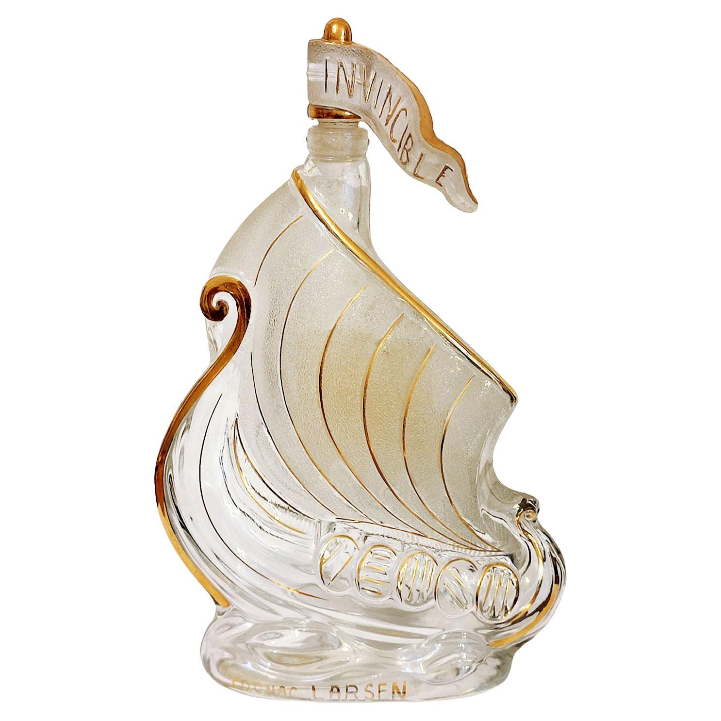 Vintage Cognac Decanter with Stopper, France 1960s
