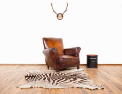 Vintage Cognac Leather Club Chair