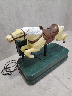 Vintage Coin Operated Carousel Horse Ride