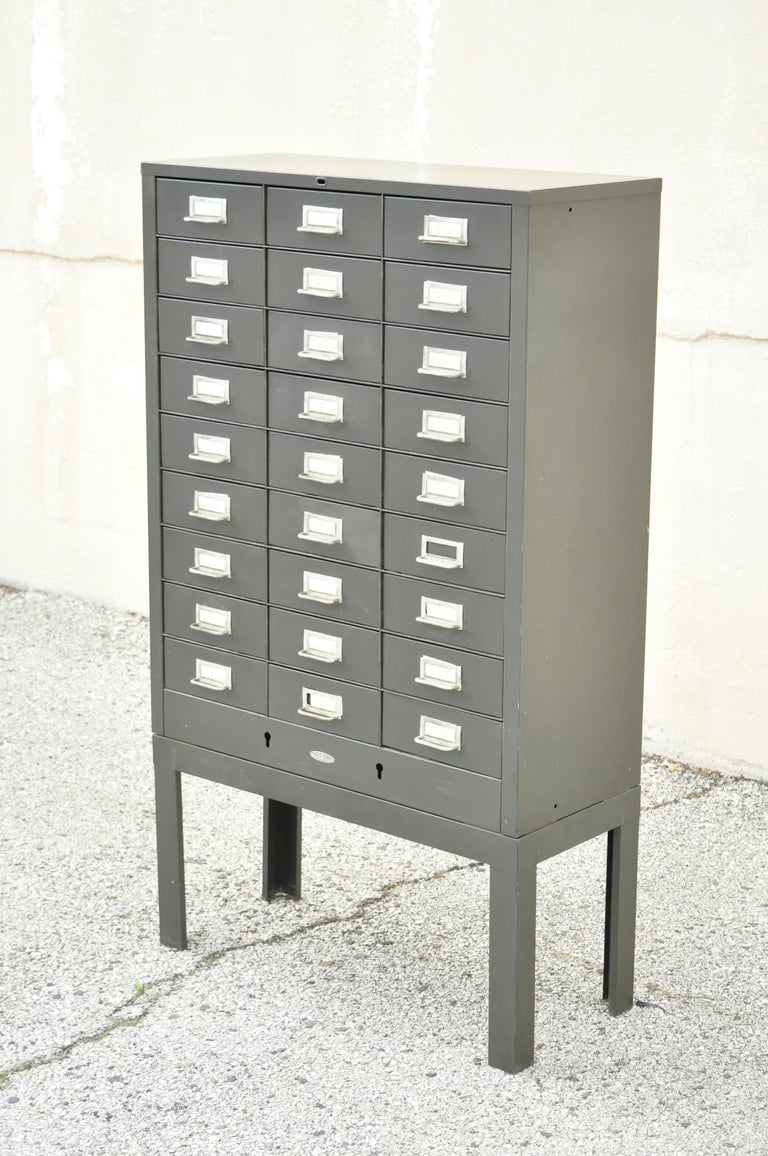 Cole steel store filing cabinet