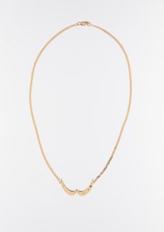 Collier Vintage en or jaune 18kt avec diamants