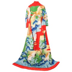 Kimono de cérémonie japonais de collection vintage à collectionner