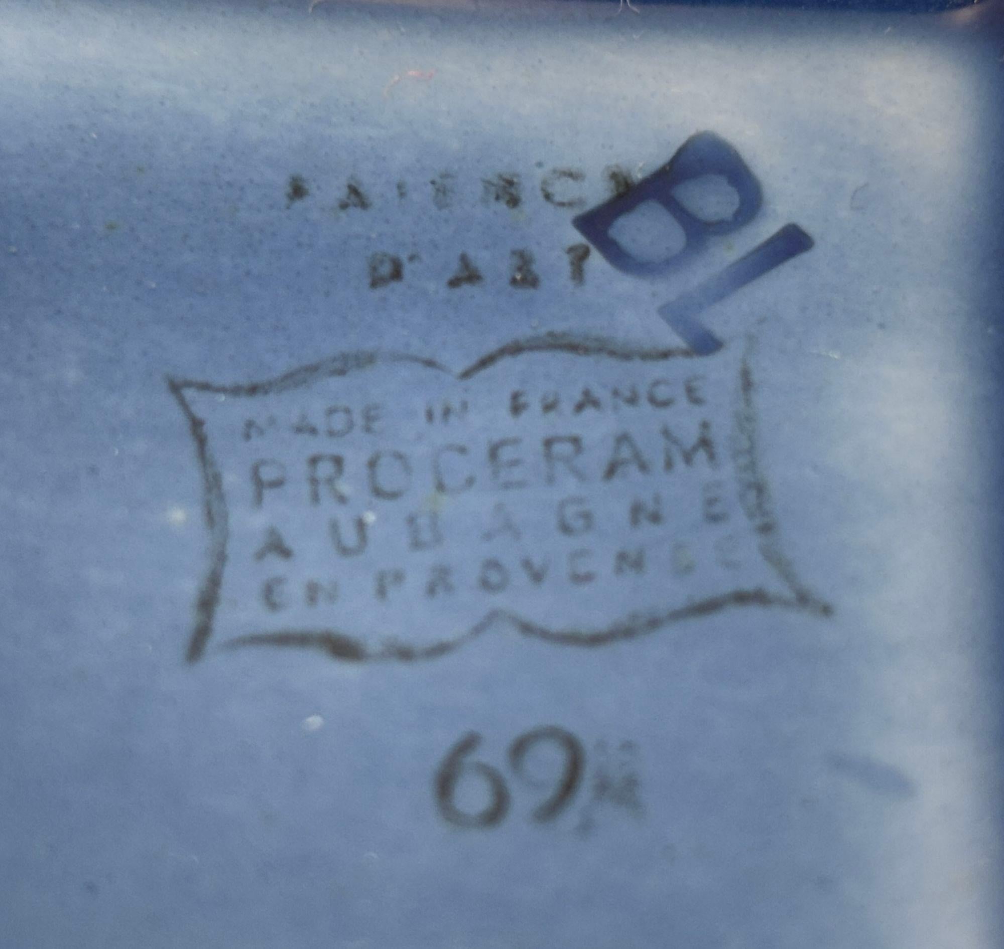 Posacenere vintage da collezione in ceramica con i punti di riferimento degli hotel francesi 2
