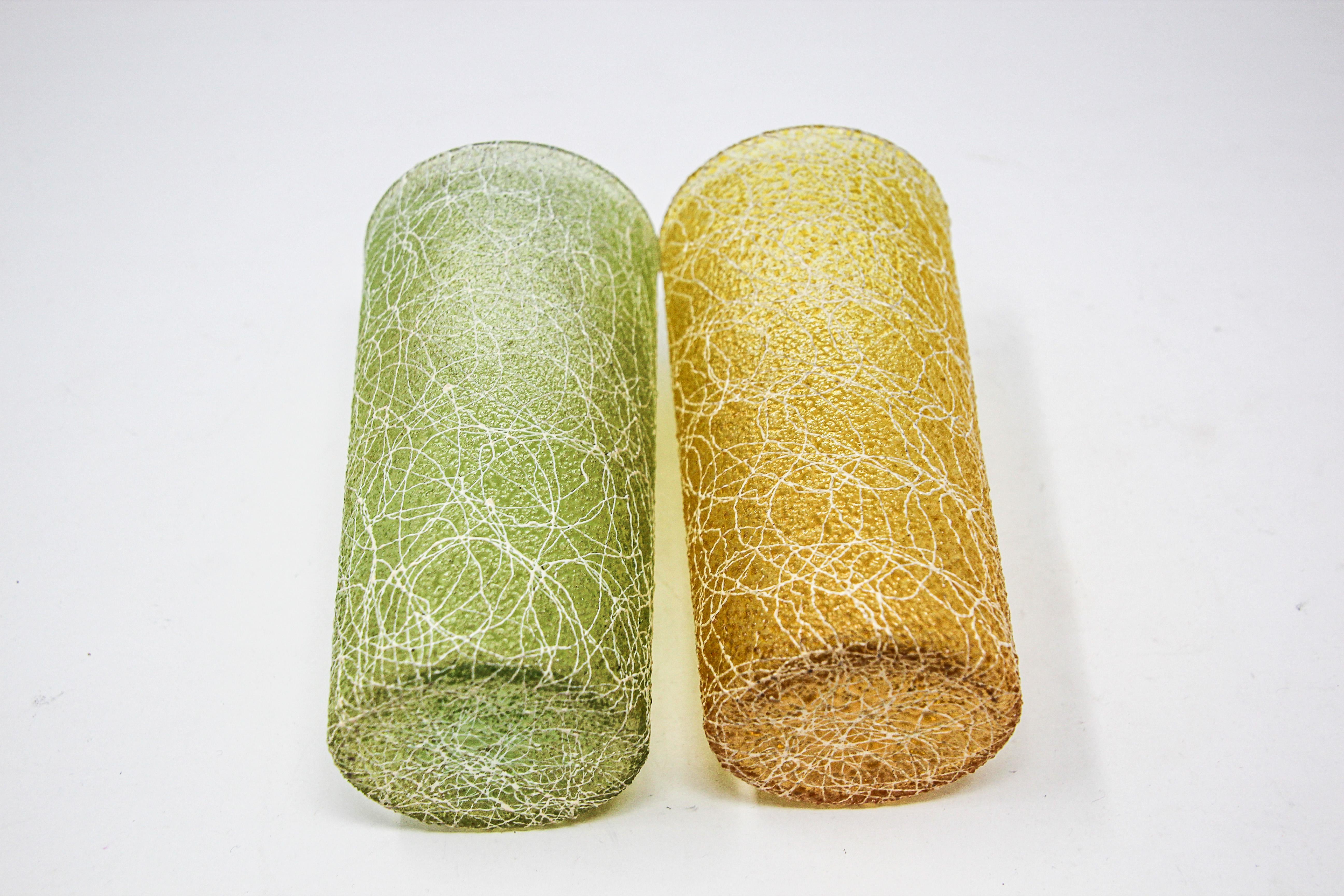 Mid-Century Modern Vintage Collectible Retro Highball Spaghetti String Tumblers For Sale