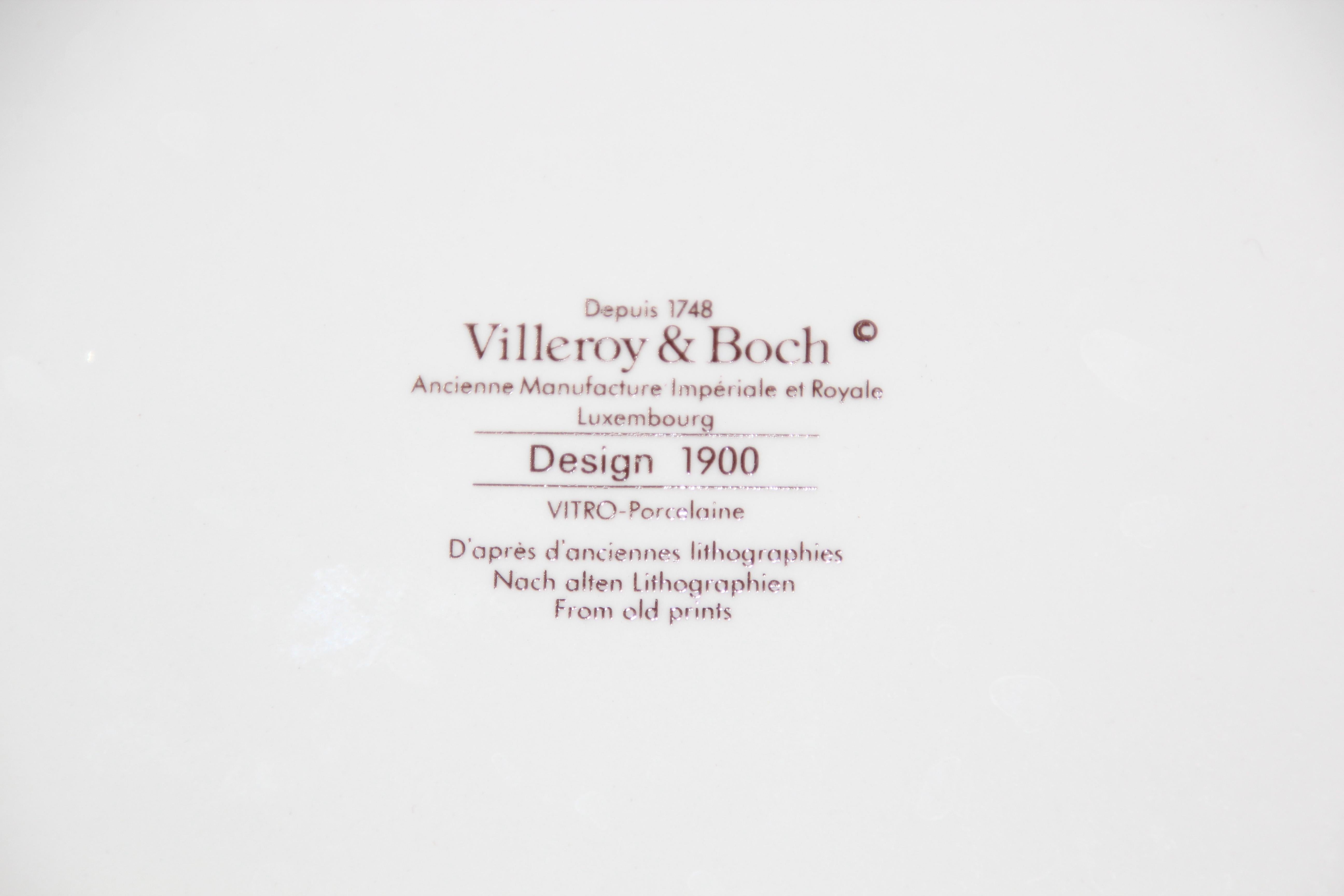 Art déco Assiette de collection vintage Villeroy and Boch 1900 Art Déco Design en vente