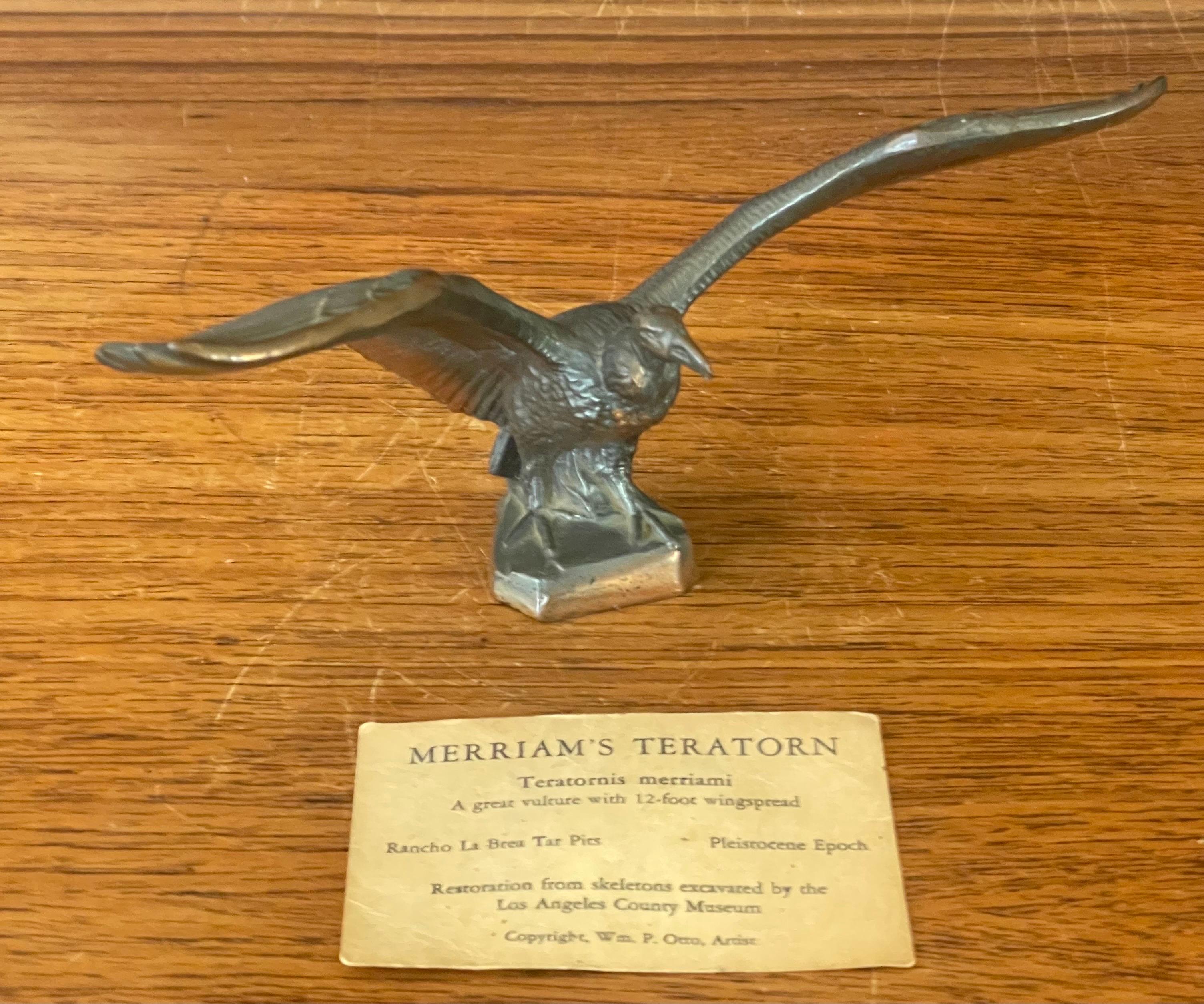 American Vintage Collection of 12 Bronze Sculptures by Wm Otto for La Brea Tar Pits For Sale