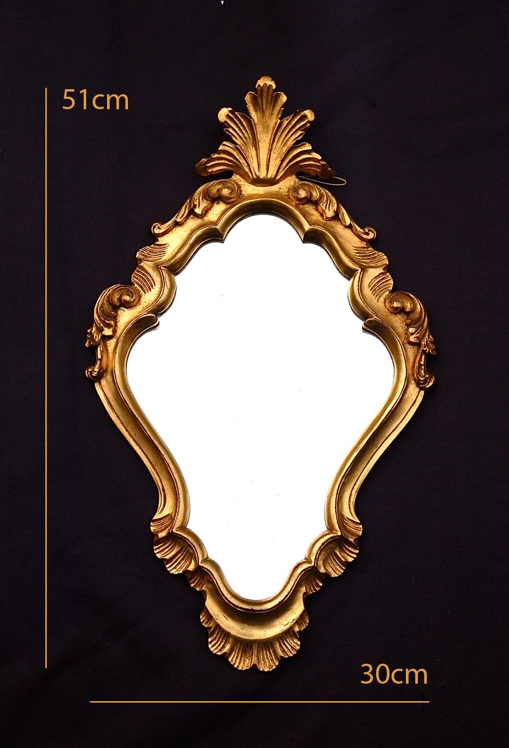 Vintage Collection of Florentine Style Mirrors, Set of 10 For Sale 6