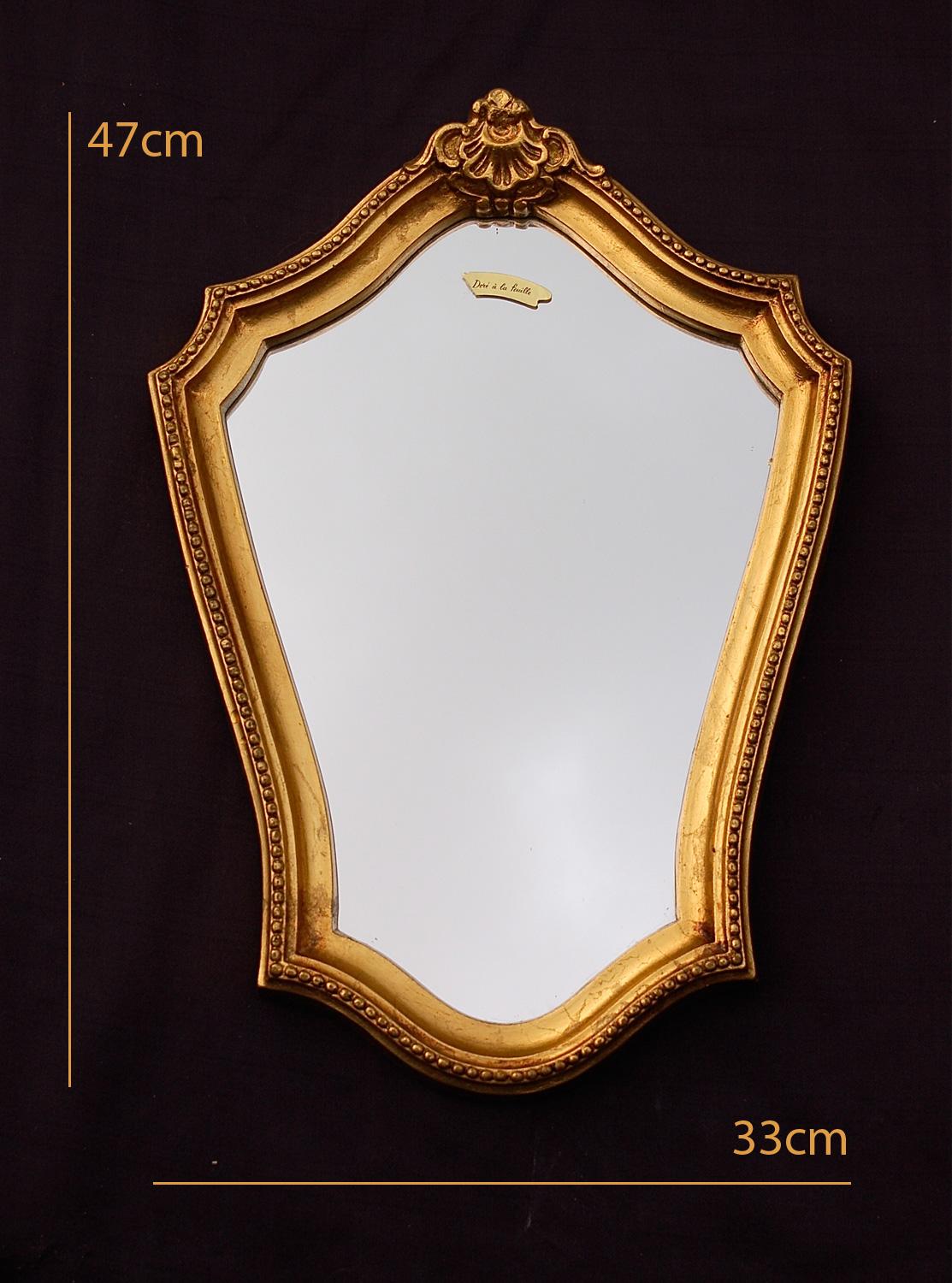 20th Century Vintage Collection of Florentine Style Mirrors, Set of 10 For Sale