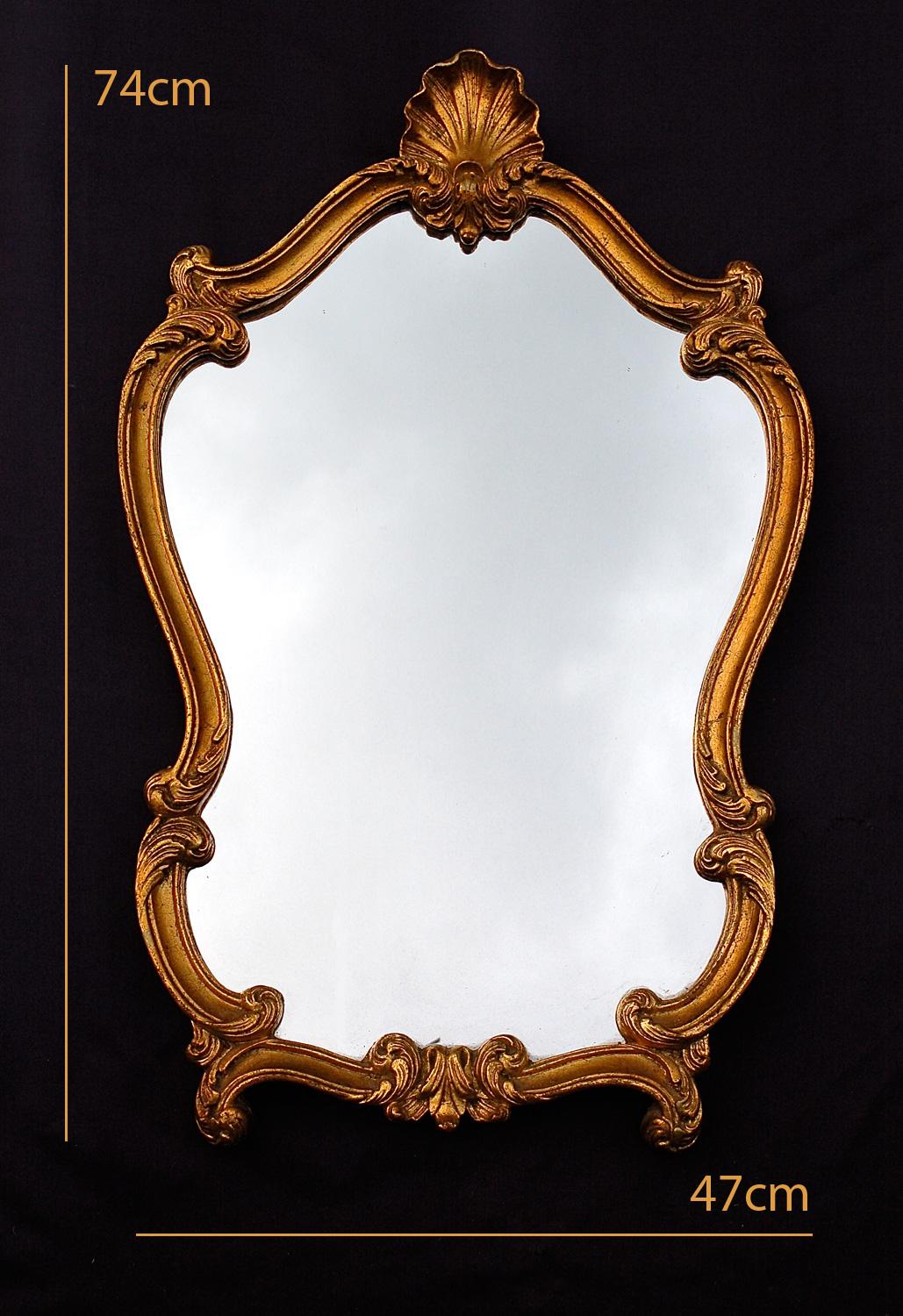 Vintage Collection of Florentine Style Mirrors, Set of 10 For Sale 2