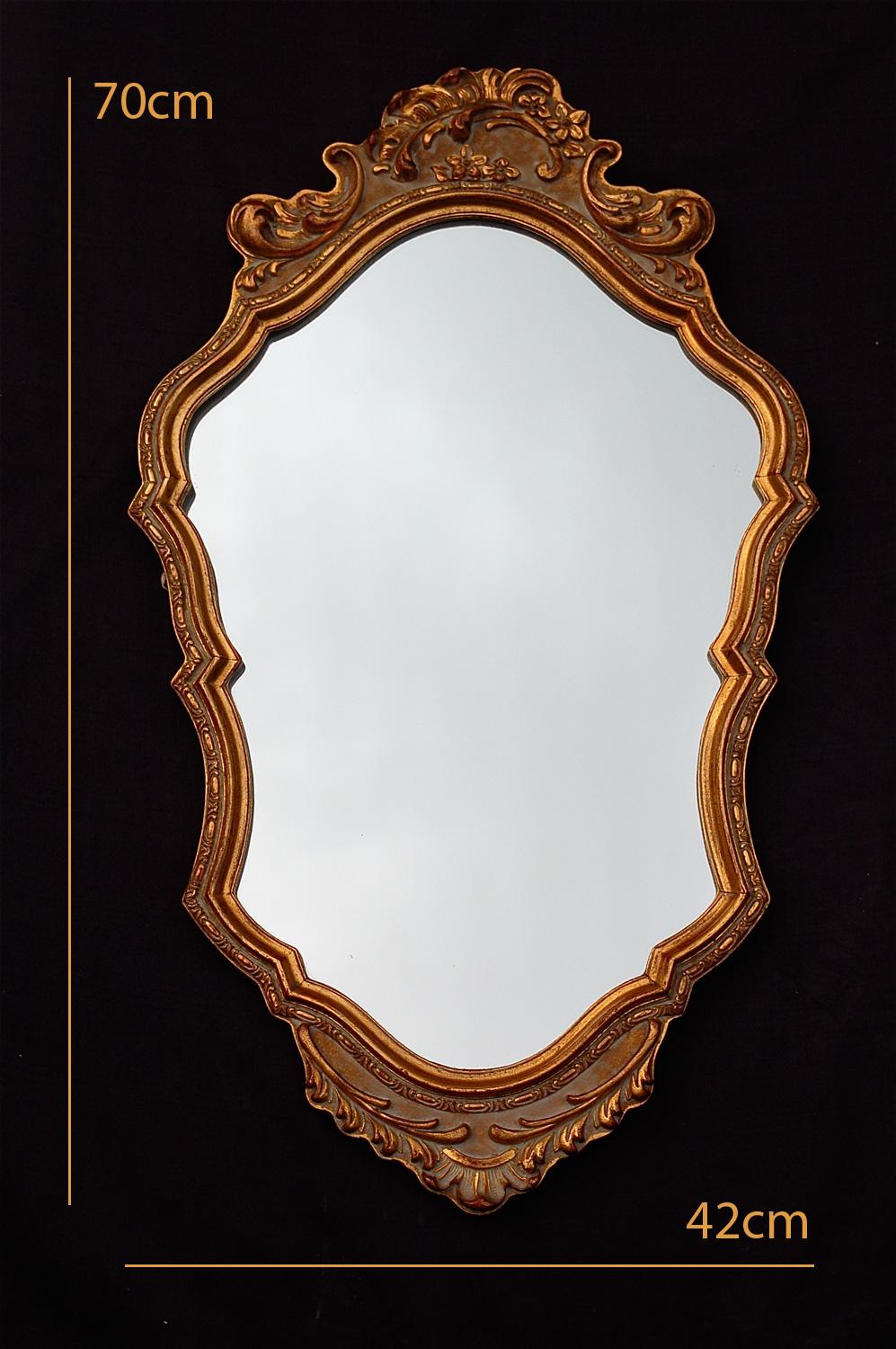 Vintage Collection of Florentine Style Mirrors, Set of 10 For Sale 3