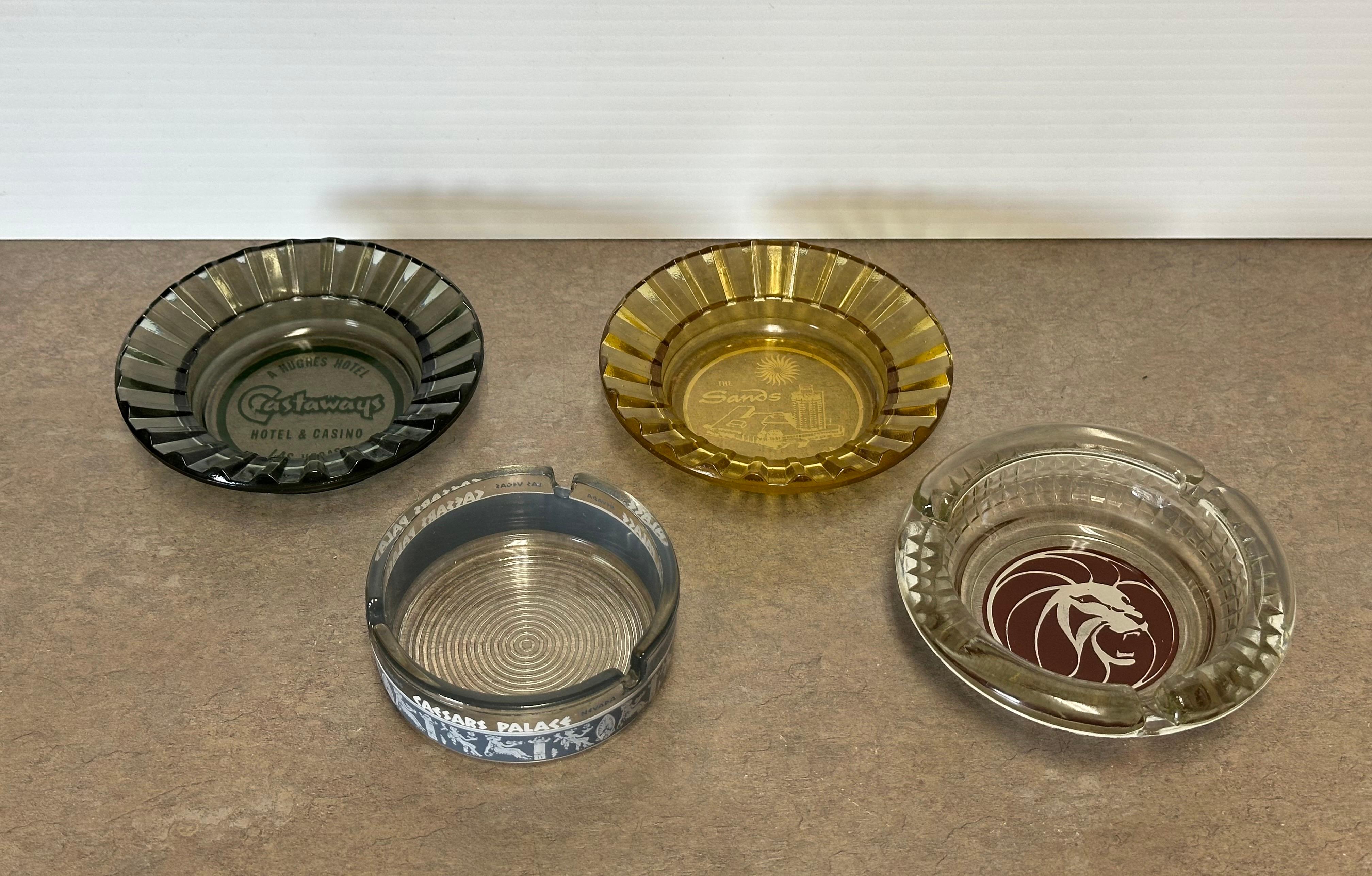 Collection Vintage de quatre cendriers de casino de Las Vegas en vente 7