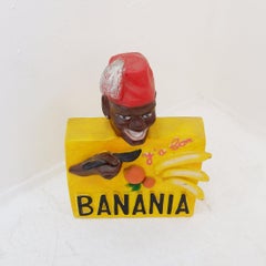 Vintage Collector's Banania Advertising Figure - 20th