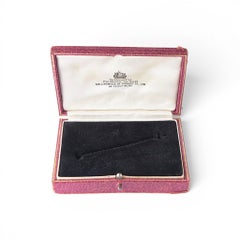Vintage Collingwood Conduit Street London Brooch Box, By Royal Appointment