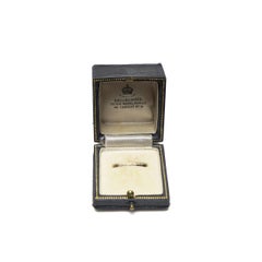 Vintage Collingwood Ring Box, Jewellers to the Royal Family, Conduit Street