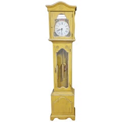 Vintage Colonial Zeeland Grandfather Weight Driven Clock