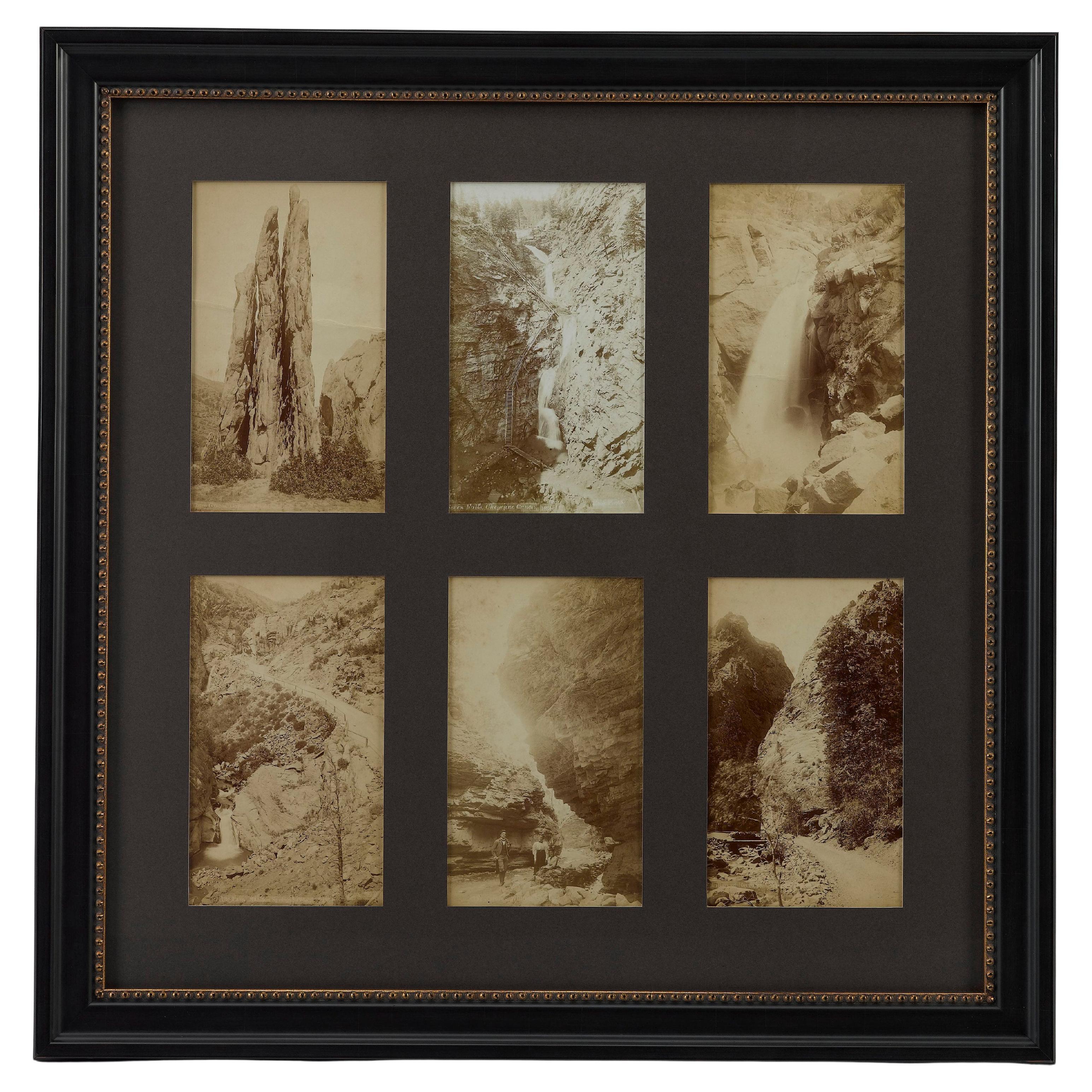Vintage-Postkarten aus Colorado Springs von Hook Photo, 1890