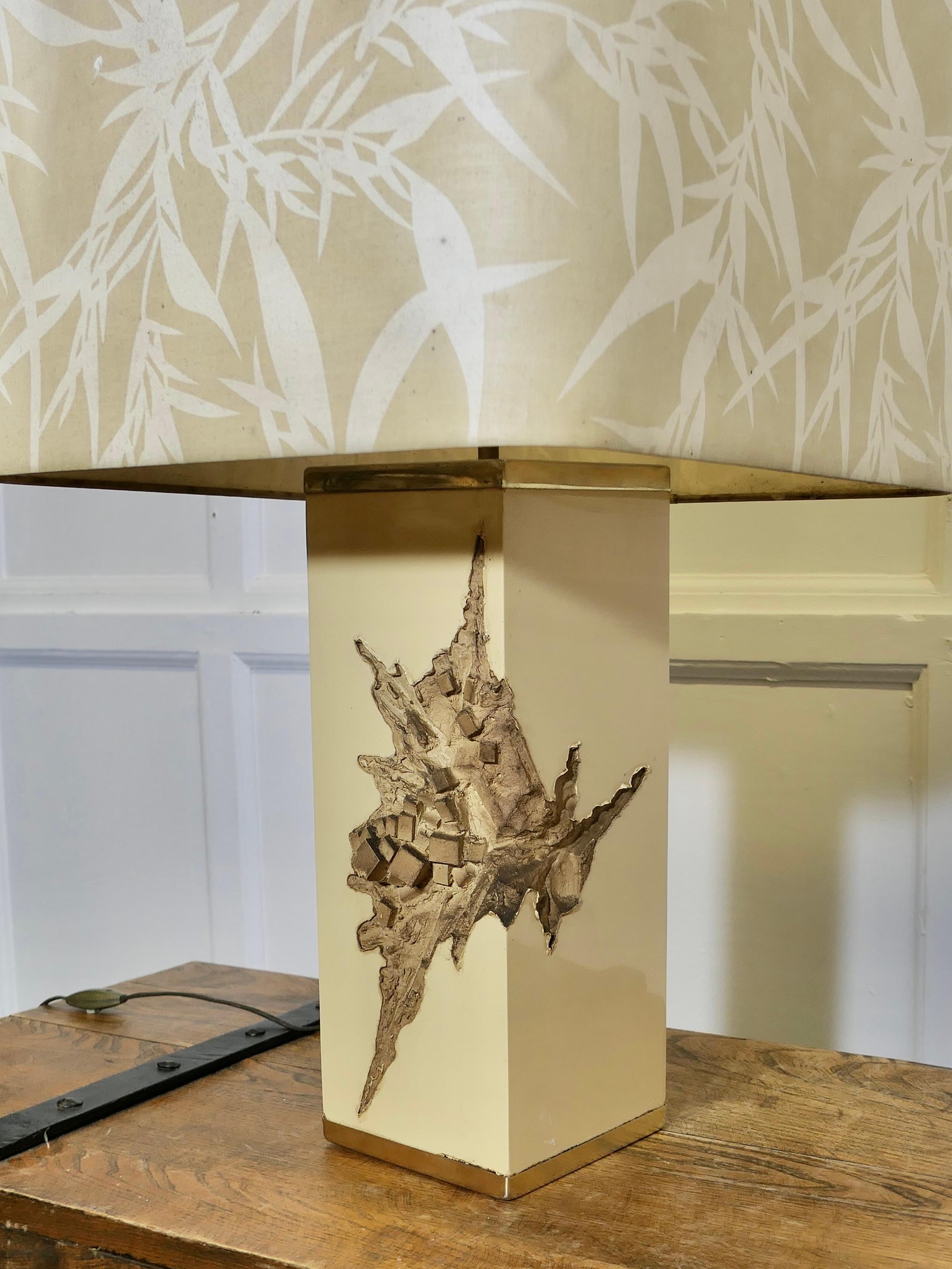 Colorado-Tischlampe im Vintage-Stil von Philippe Cheverny, 1970er Jahre (Postmoderne) im Angebot