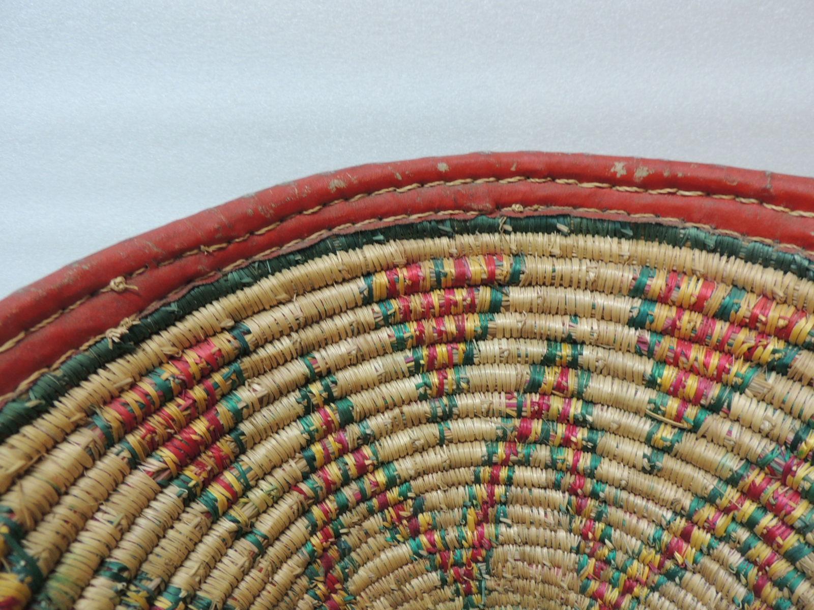 decorative basket with lid