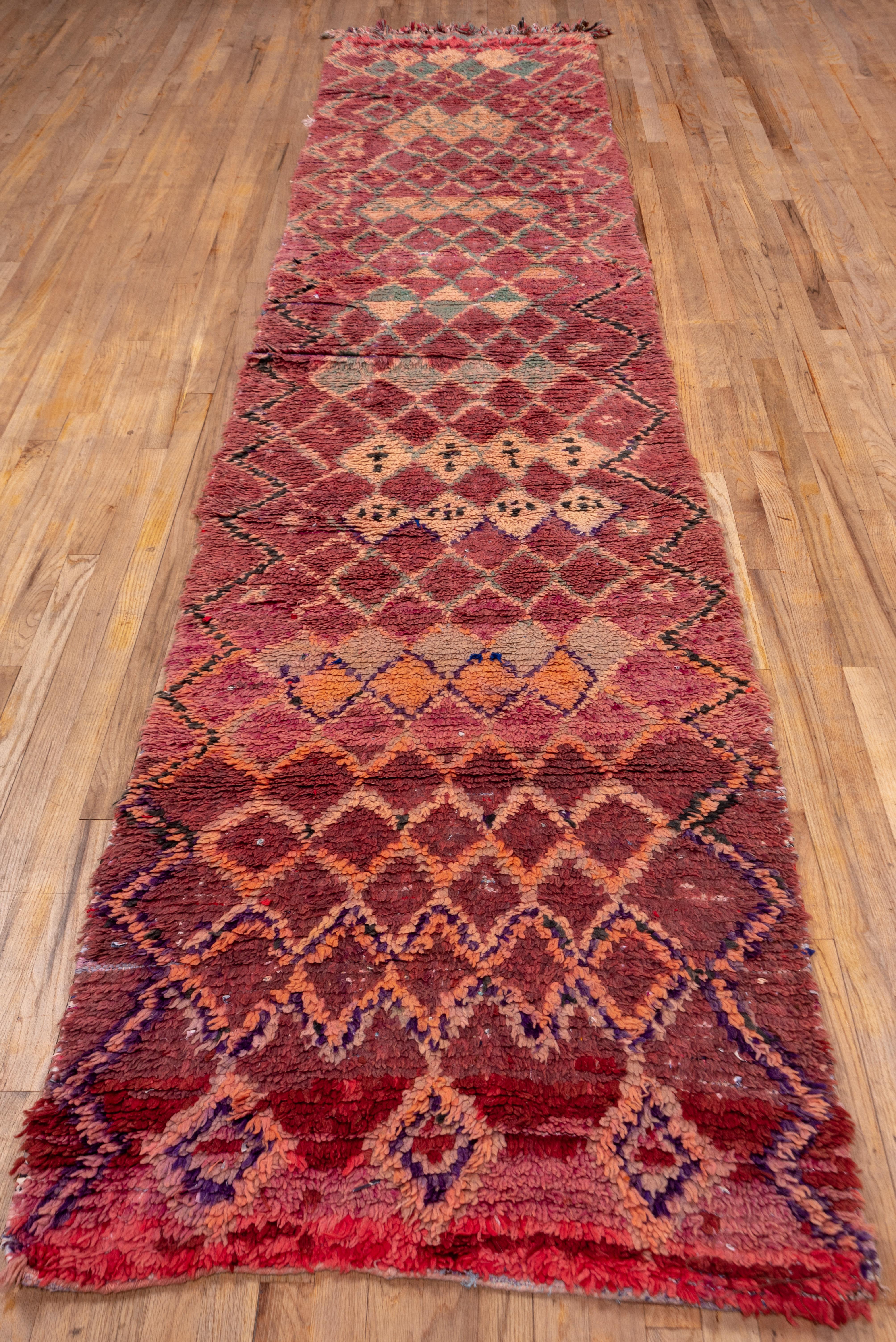 Tribal Vintage Colorful Moroccan Runner