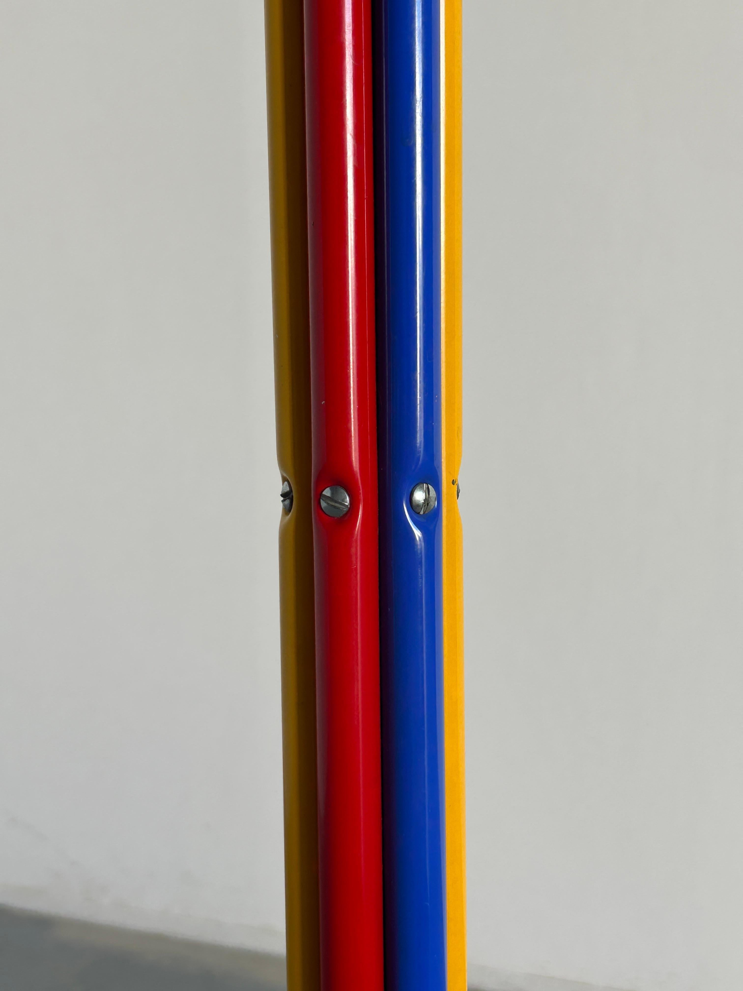 Late 20th Century Vintage Colourful Bent Metal RIGG Coat Stand by Tord Bjorklund for Ikea, 1987