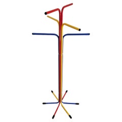 Vintage Colourful Bent Metal RIGG Coat Stand by Tord Bjorklund for Ikea, 1987