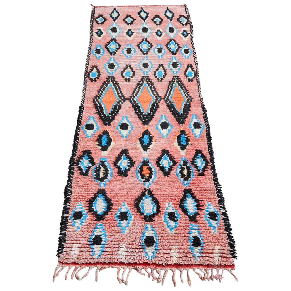 Vintage Colourful Middle Atlas Runner