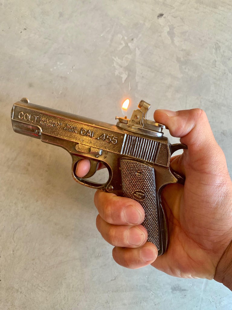 Vintage Colt 45 Handgun Lighter at 1stDibs colt 45 vintage, colt gun 45