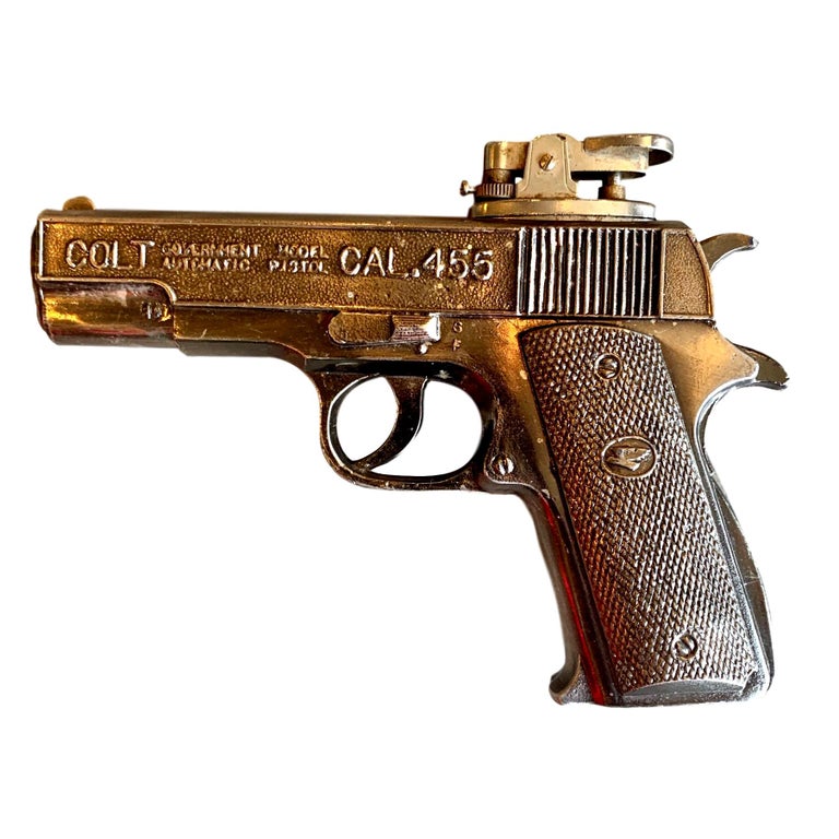 Vintage Colt 45 Handgun Lighter at 1stDibs colt 45 vintage, colt gun 45