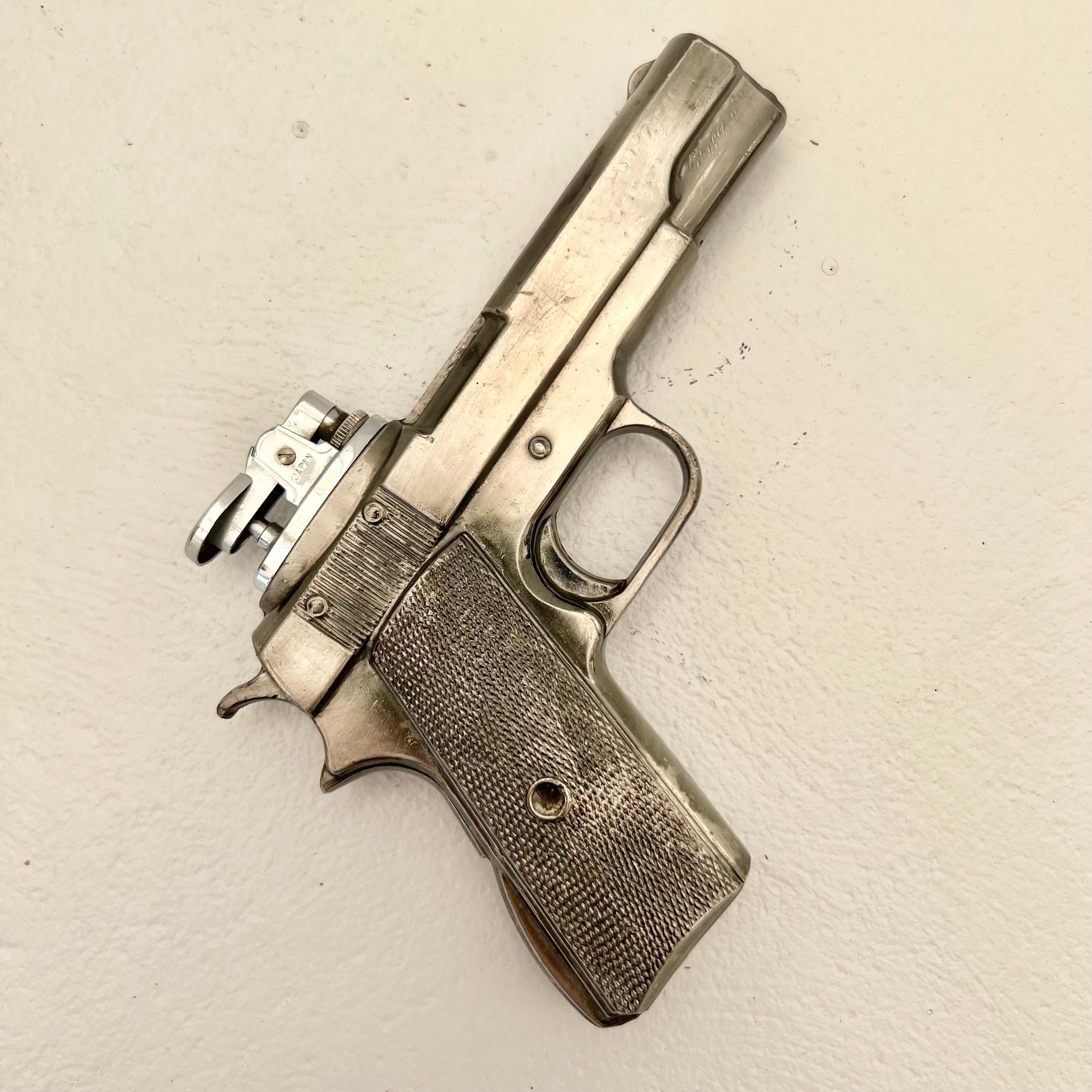 Late 20th Century Vintage Colt Government Handgun Lighter, 1980s Japan For Sale