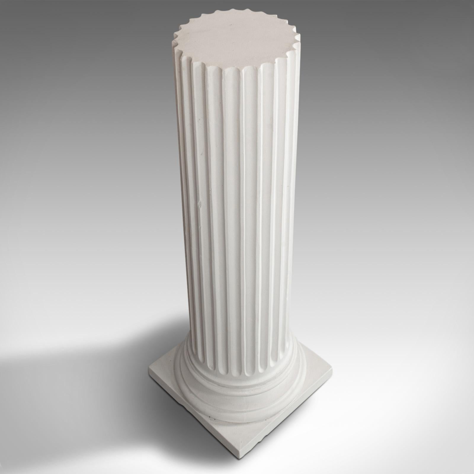 Classical Greek Vintage Column Base, Architectural, Doric, Classic, C20th - Multiple Available