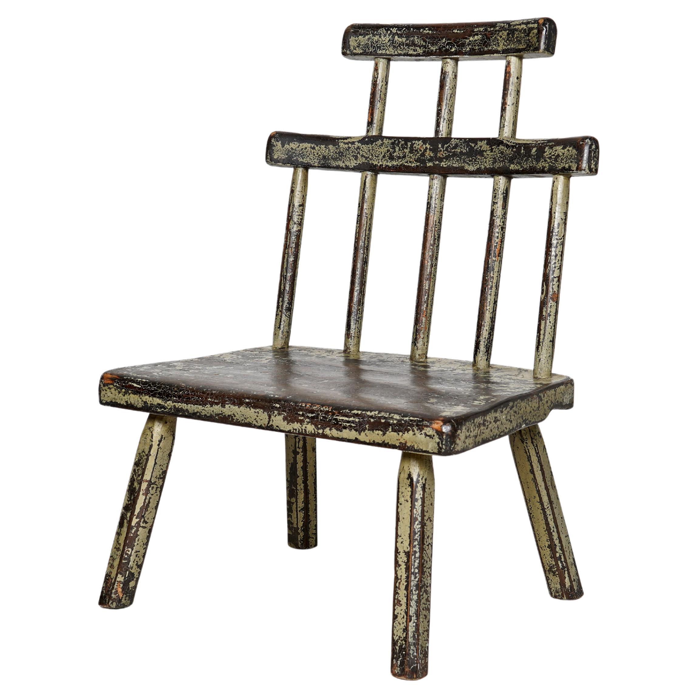 Vintage Comb Back Chair