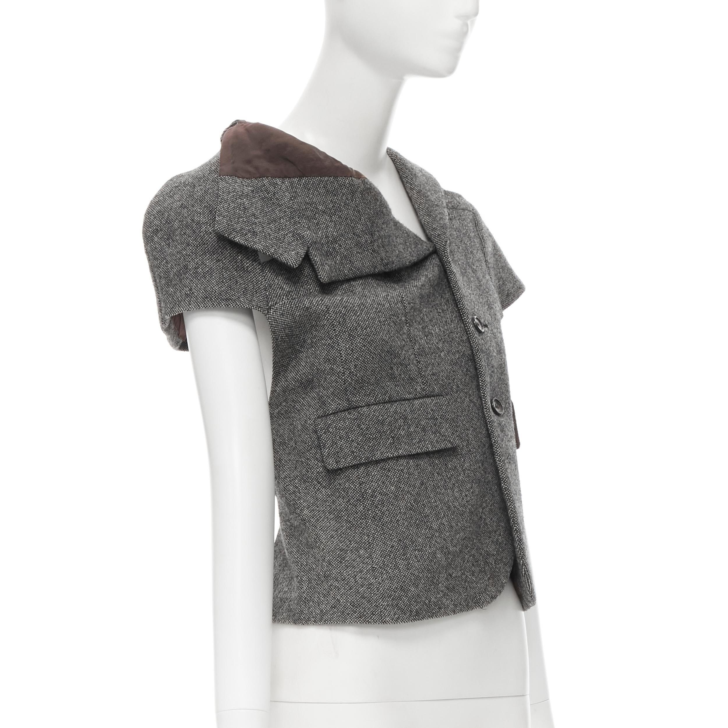 asymmetric waistcoat
