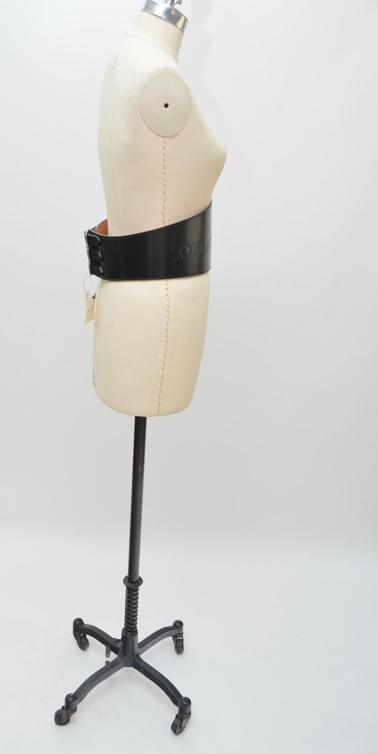 Vintage Comme Des Garçons Leather Belt Size W26