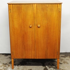Vintage Compact Walnut Wardrobe by Gordon Russell, 1960s