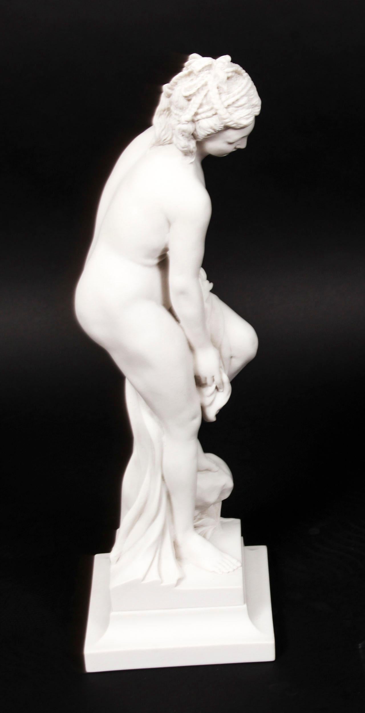 Vintage Composite Marble Sculpture Classical Maiden Late 20th C For Sale 2