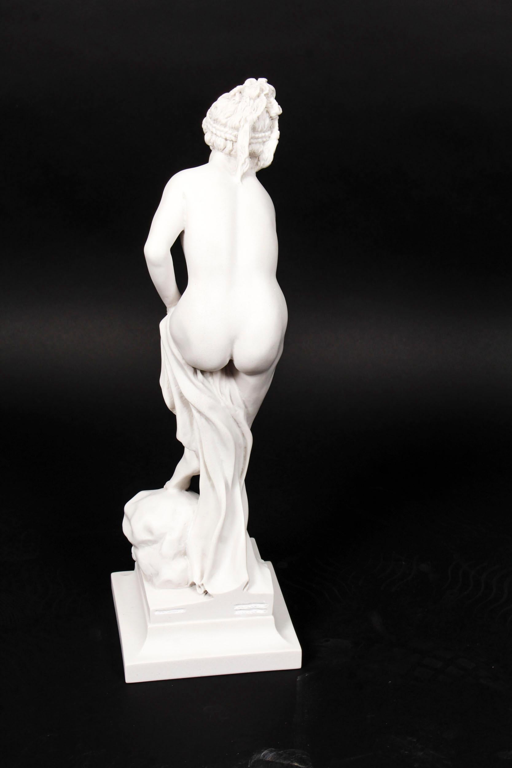 Vintage Composite Marble Sculpture Classical Maiden Late 20th C For Sale 3