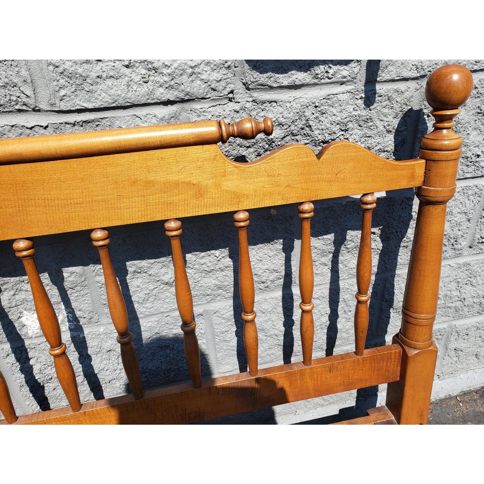 colonial maple headboards