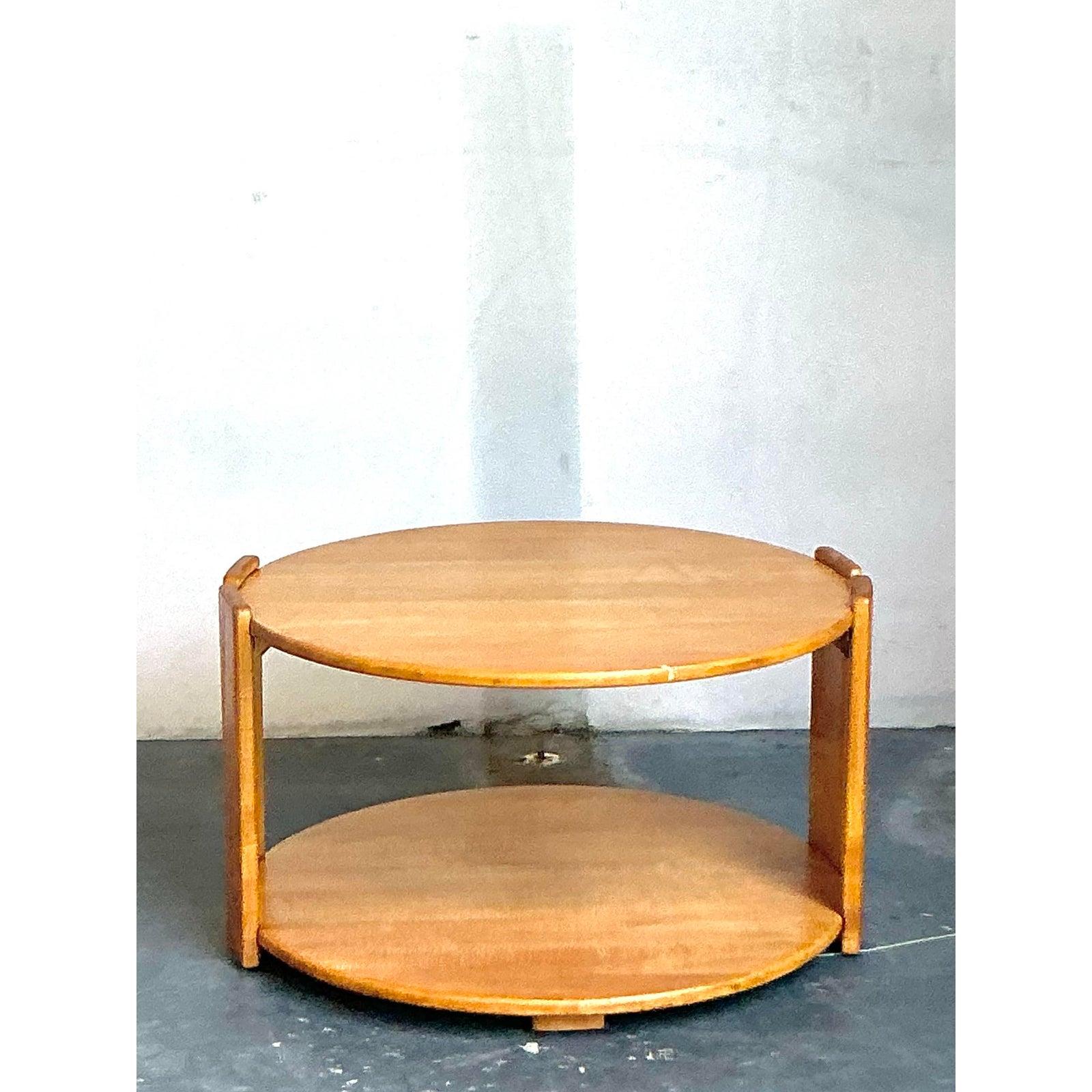 Vintage Conant Ball Mid-Century Modern Maple Coffee Table For Sale 2
