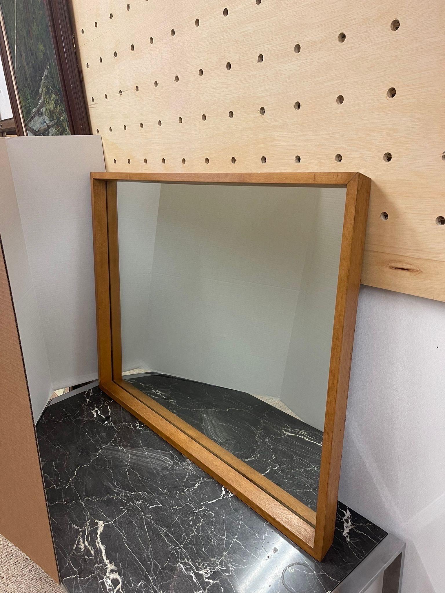 Mid-Century Modern Vintage Conant Ball Table Mirror. For Sale
