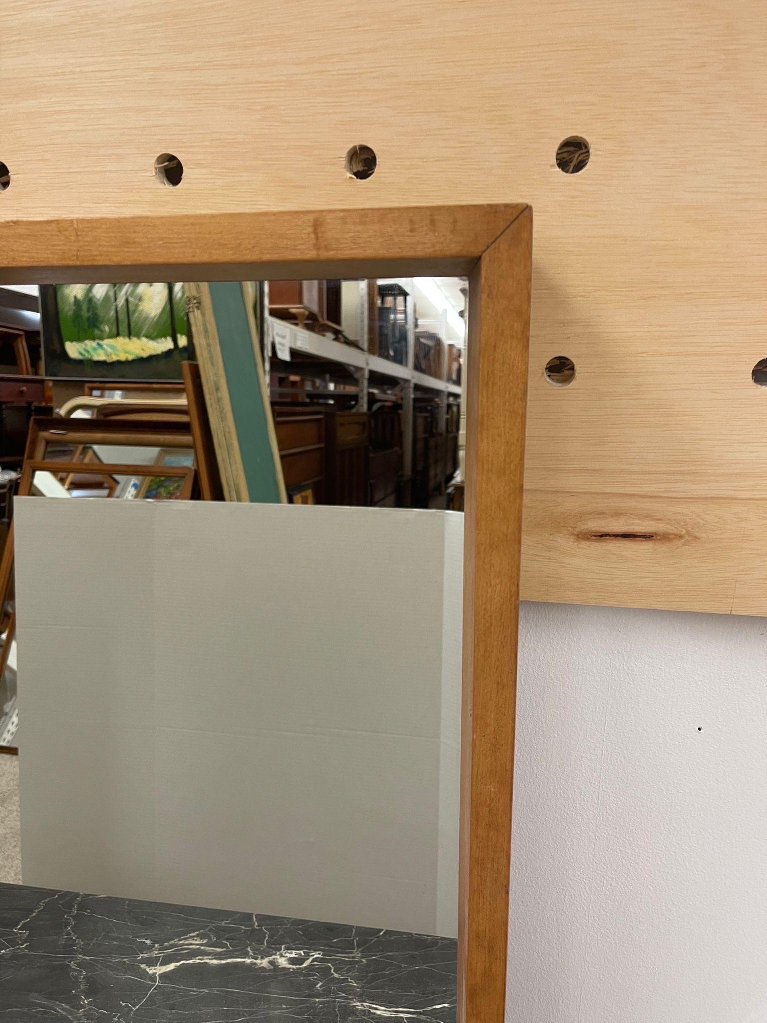 Vintage Conant Ball Table Mirror. In Good Condition For Sale In Seattle, WA