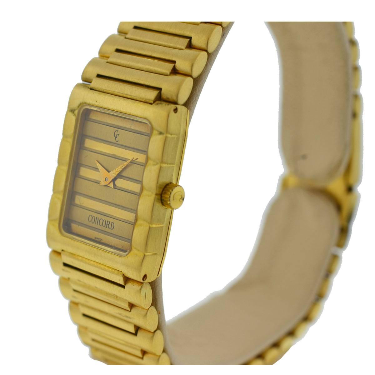 concord gold watch vintage