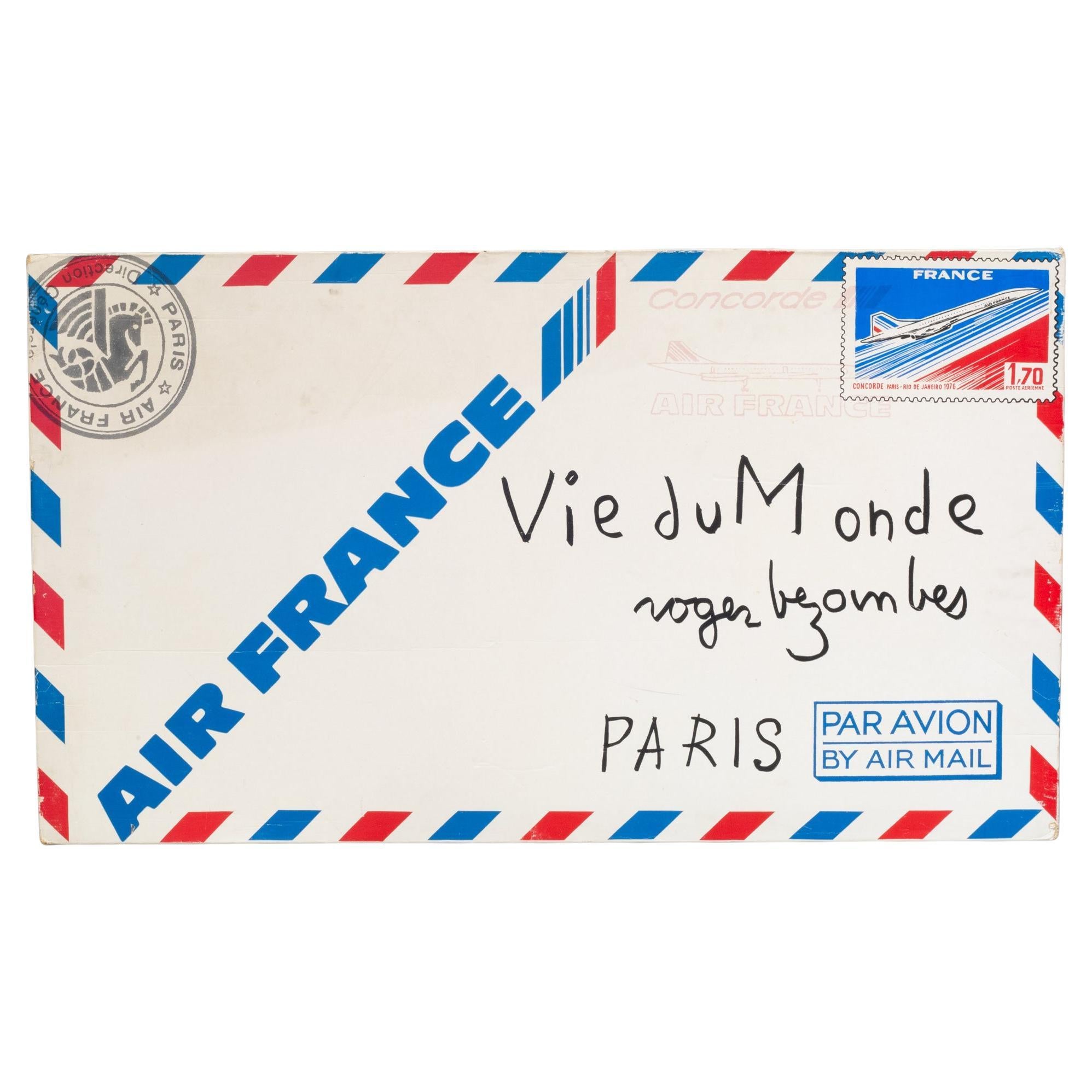 Vintage Concorde Air France Oversized Envelope