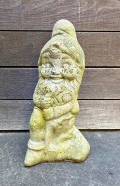 Vintage Concrete Garden Gnomes