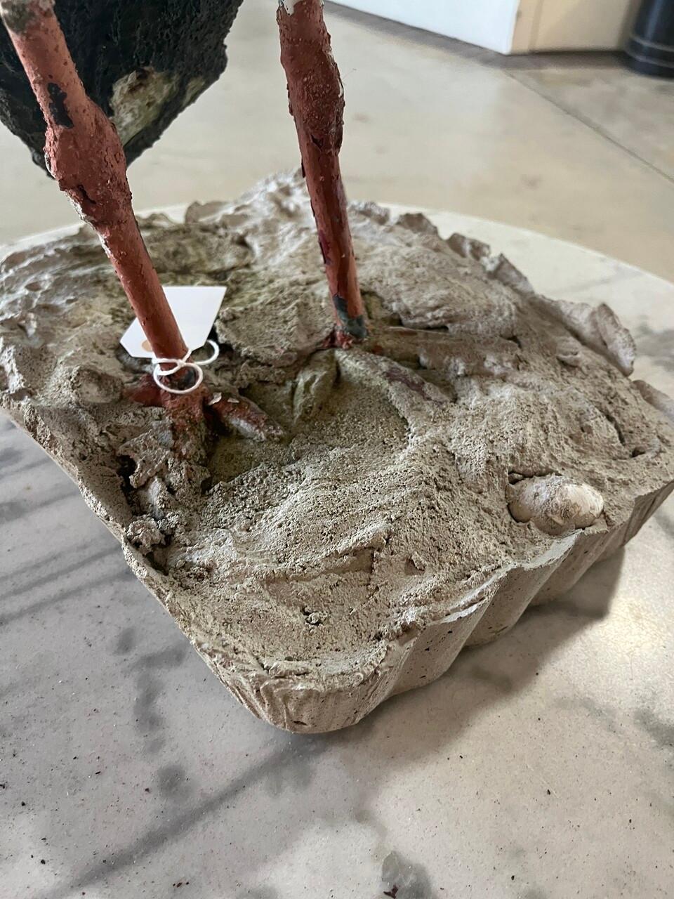 Möwen-Skulptur aus Beton im Zustand „Gut“ im Angebot in Houston, TX