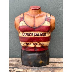 Vintage Coney Island Swim Club Mannequin